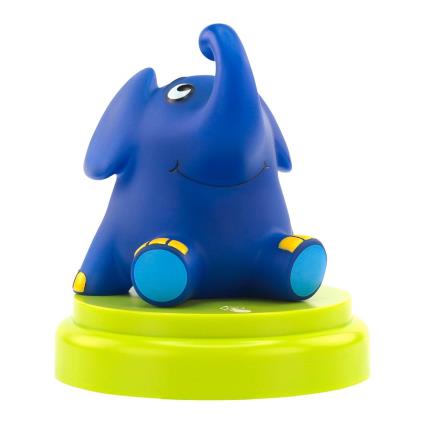 Luminária Led Night Light Elephant With Sensor One Size Blue / Green