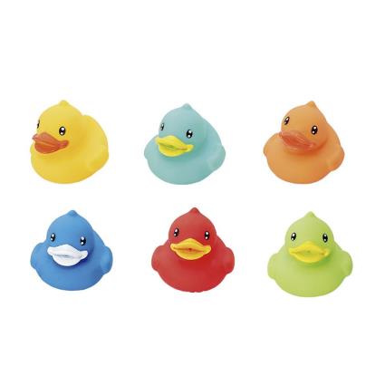 Pato De Banho De Brinquedos Red 6 One Size Multicolor