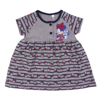 Vestido Curto Minnie 12 Months Gray