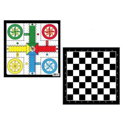 Ludo E Tabuleiro De Xadrez One Size Multicolor