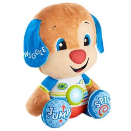 Ria E Aprenda Cachorrinho De Brinquedo Grande Com Sons 18 Months Multicolor