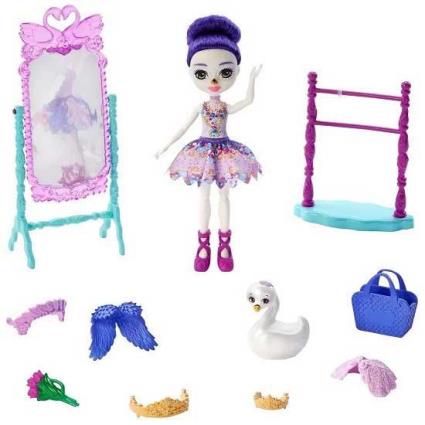 And Pointe Com Ballet Studio Swan Mascot Boneca Com Conjunto De Brincar E Acessórios De Brinquedo Sarely Swan One Size Multicolor