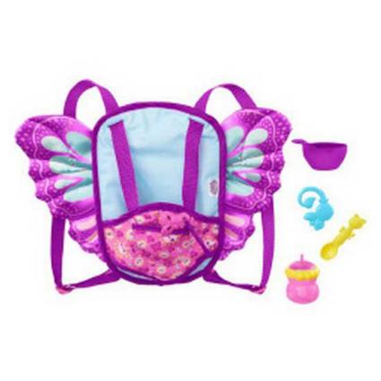 Mochila Com Asas Para Boneca Borboleta Com Acessórios 18 Months Multicolor