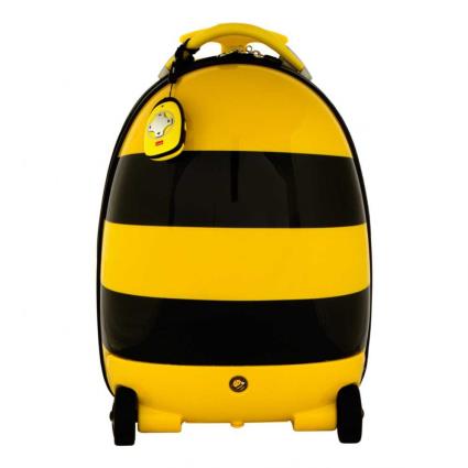 Mala Para Crianças Com Controle Remoto Bee 31x25x42 cm Yellow / Black