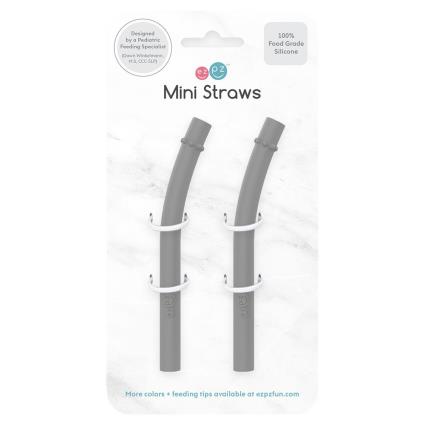 Palhas Mini Straw Replacement X2 One Size Dark Grey