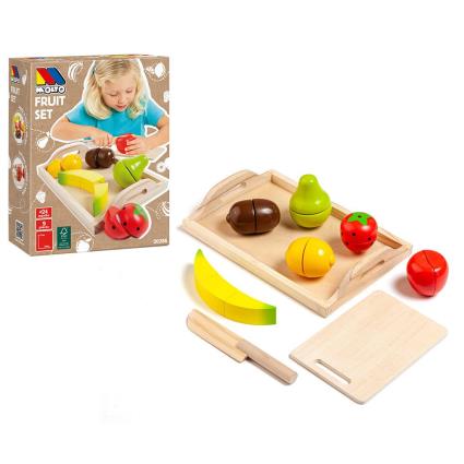 9 Peça Fruta Tabuleiro 3-6 Years Multicolor