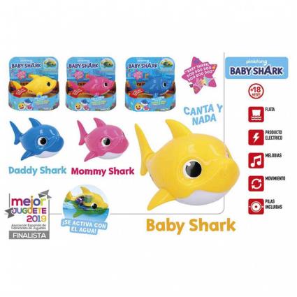 Sortimento Baby Shark Robo Fish 18-24 Months Multicolor