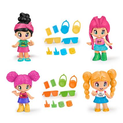 Figuras Melhores Amigos Pinypon 3-6 Years Multicolor