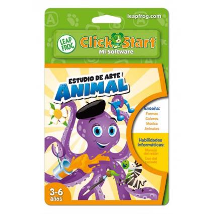 Cartucho Estudo Da Arte Animal Click Start 3-6 Years Multicolor