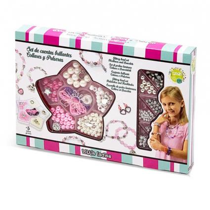 Contas De Pérolas Brilhantes Para Fazer Pulseiras 5-8 Years Multicolor