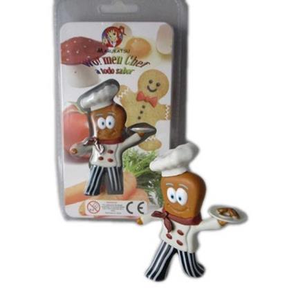 Boneco De Gengibre Wo!men Chef One Size