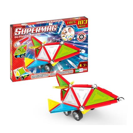 Tags Wheels 103 Peças 4-7 Years Multicolor