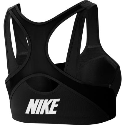 Dri Fit Shape Suporte Elevado Acolchoado XS Black / Black / White