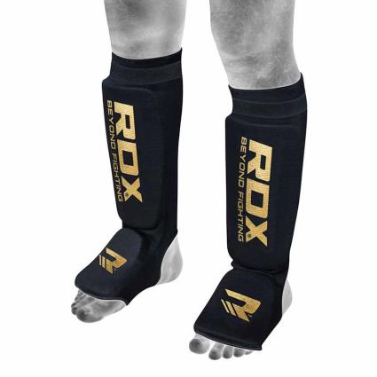 Hosiery Shin Instep Foam L Black / Gold