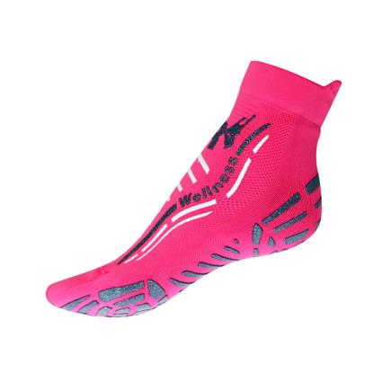 Meias Wellness Classic EU 38-41 Fuchsia / Silver