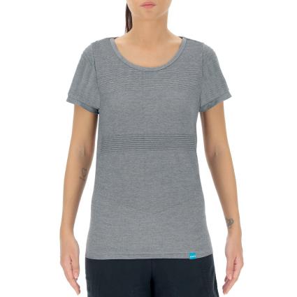 Camiseta De Manga Curta Natural Training L Grey Melange