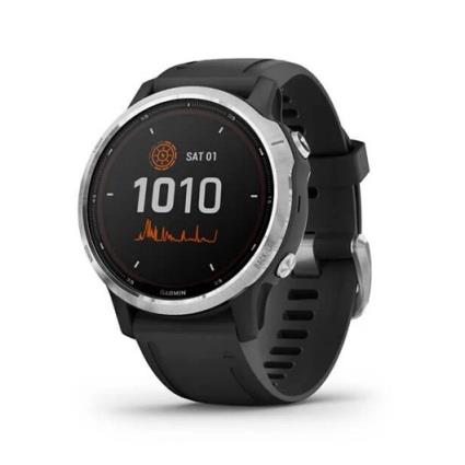 fenix 6s Solar prata / preto