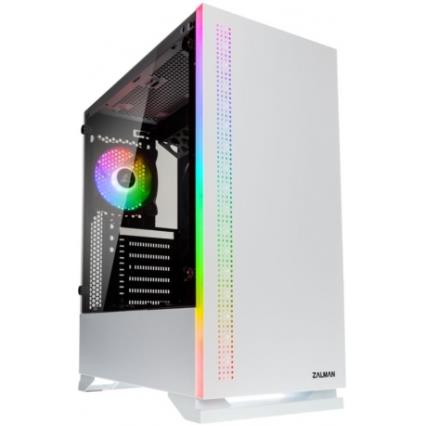 Caixa ATX  S5 RBG Branca