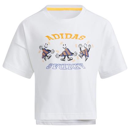 Camiseta Manga Curta Lg Cot 128 cm White