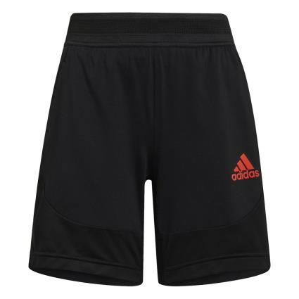 Shorts De Rh 116 cm Black / Vivid Red