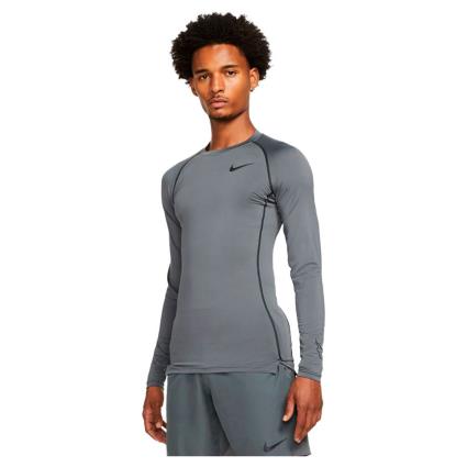 Camiseta De Manga Comprida Pro Dri Fit XL Iron Grey / Black / Black