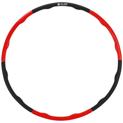 Dobrável Hula Hoop One Size Black / Red