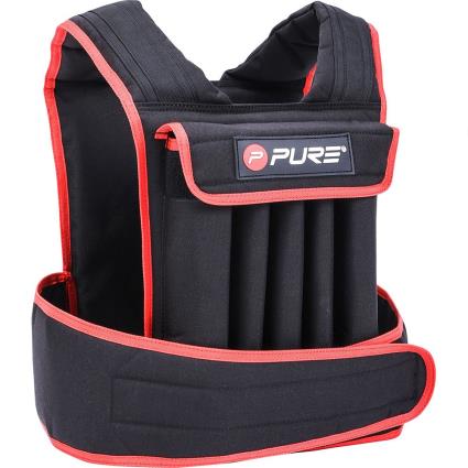 Colete Lastrado Neoprene 20 Kg 20 kg Black / Red
