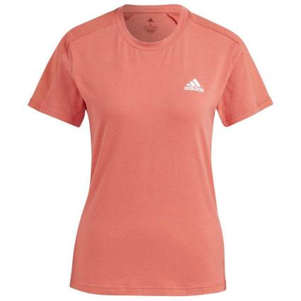 Camiseta De Manga Curta Designed To Move Aeroready XS Crew Red / White