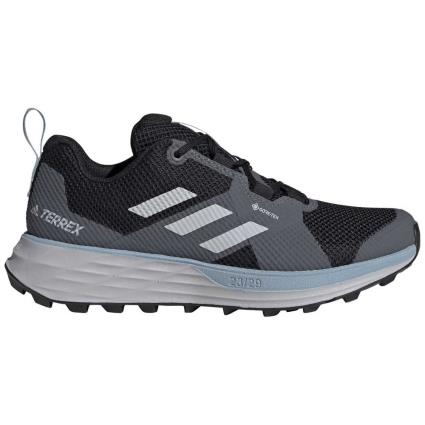 Tênis Trail Running Terrex Two Goretex EU 38 Core Black / Grey Three / Ash Grey