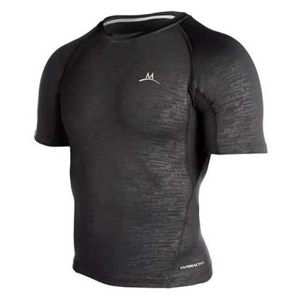Camiseta De Manga Curta Performance M Black