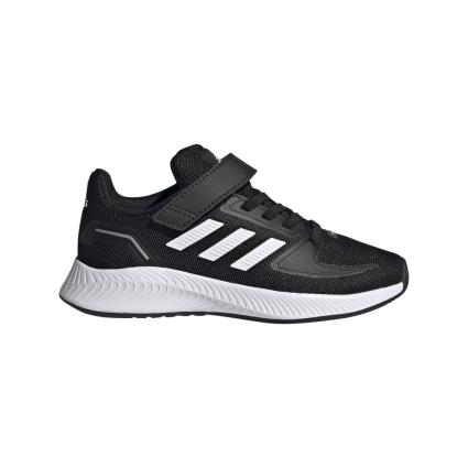 Tênis De Corrida Infantil Runfalcon 2.0 El EU 36 Core Black / Ftwr White / Silver Metalic