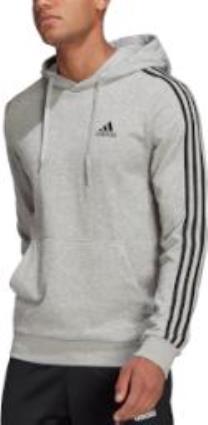 Capuz Essentials 3 Stripes L Medium Grey Heather / Black