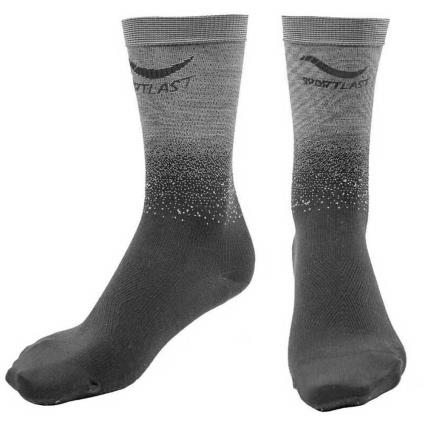 Meias De Alta Intensidade Crew XL Black / Grey