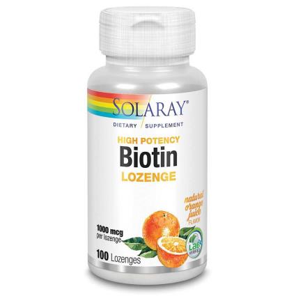 Biotina 1000mcgr 100 Unidades Laranja One Size