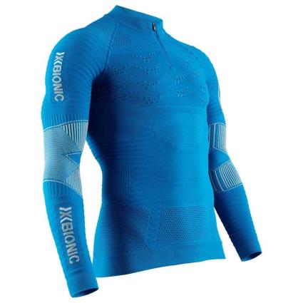 Camiseta De Manga Comprida Effektor 4.0 Trail S Teal Blue / Dolomite Grey