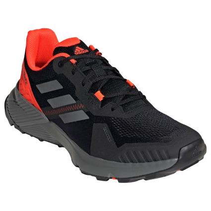 Tênis Trail Running Terrex Soulstride EU 40 2/3 Core Black / Grey Four / Solar Red