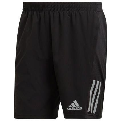 Calça Shorts Own The Run 9´´ L Black / Reflective Silver