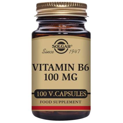 Vitamin B6 100mg 100 Unidades One Size Brown
