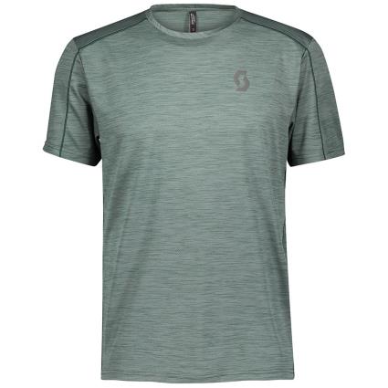 Camiseta De Manga Curta Trail Run Lt M Smoked Green