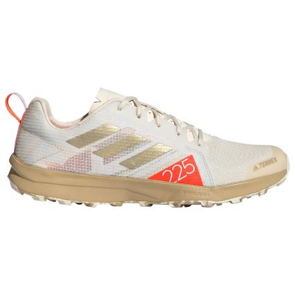 Tênis Trail Running Terrex Speed Flow EU 44 Wonder White / Matte Gold / Crystal White