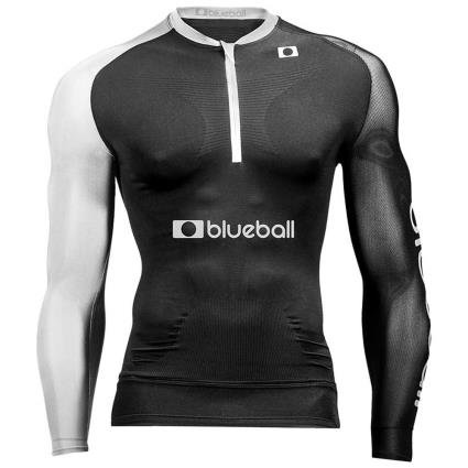 Camiseta De Manga Comprida Compression M Black / Grey