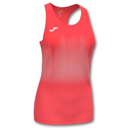 Camiseta Sem Mangas Elite Vii M Fluor Coral / White