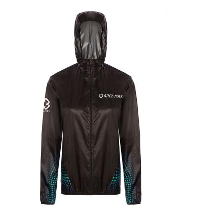 Casaco Com Capuz Windstopper L Black / Blue