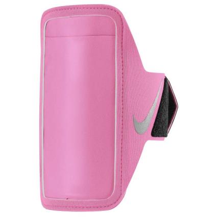Braçadeira De Corrida Lean One Size Pink / Black / Silver