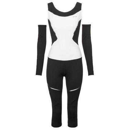 Performance Catsuit M White / Black