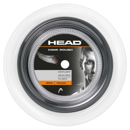 Corda Do Carretel De Tênis Hawk Rough 120 M 1.30 mm Anthracite