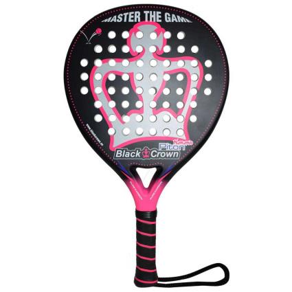 Raquete Padel Piton Nakano One Size Black / Pink / White