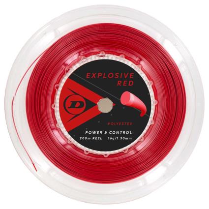 Corda Do Carretel De Tênis Polyester 200 M 1.30 mm Red