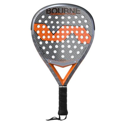 Raquete De Padel Bourne Carbon Titan One Size Silver / Orange