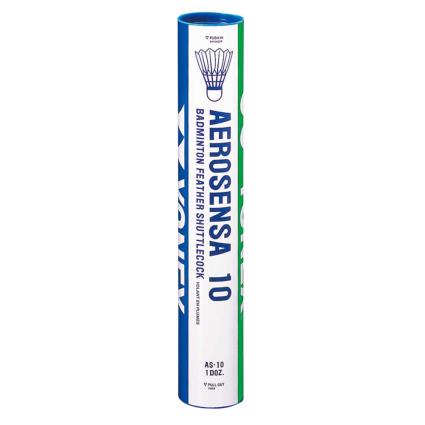 Petecas De Badminton Aerosensa 10 V3 10 Units White